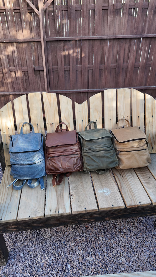 MOCHILAS DE PIEL