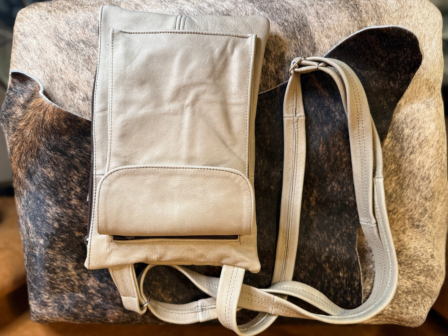 CROSSBODY LEATHER BAG