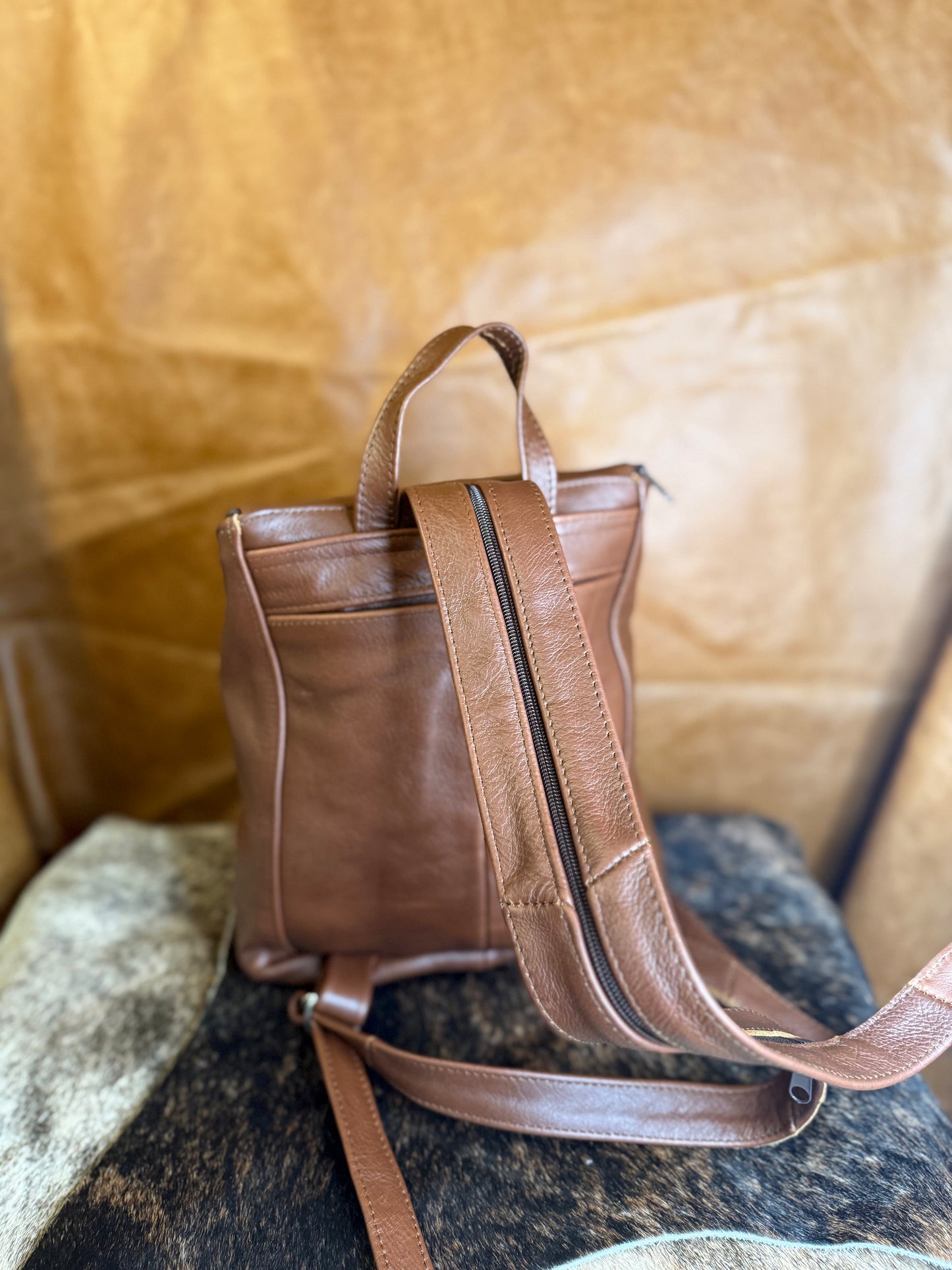 MOCHILAS DE PIEL
